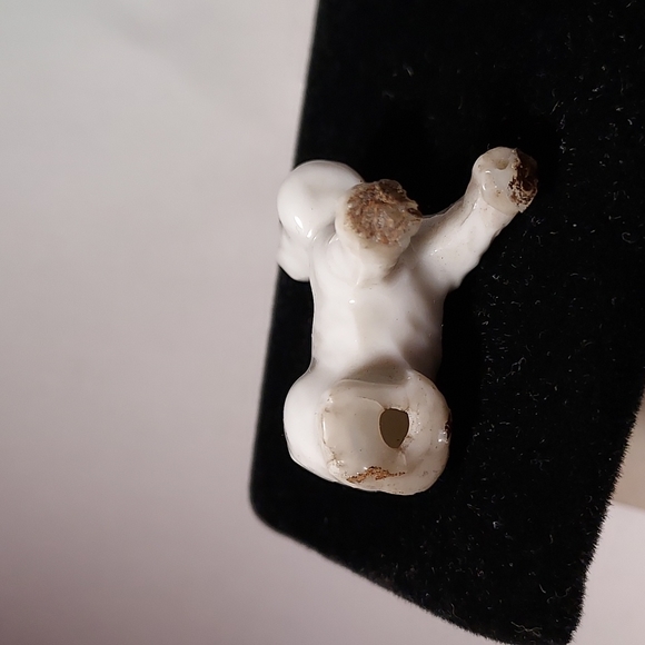 Vintage Scottie Dog Japan Ceramic Figurine Mini - Picture 5 of 6